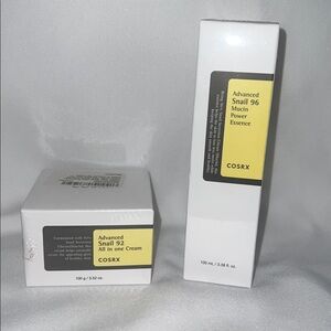 COSRX Advanced Snail 96 Mucin Power Essence and Snail All In One Cream Duo